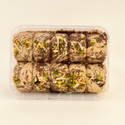 حلواشکری رولتی شکلاتی