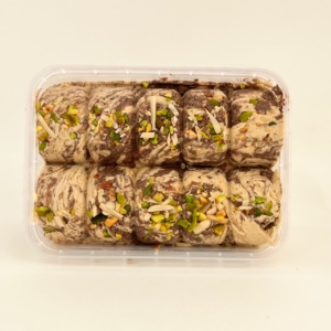 حلواشکری رولتی شکلاتی